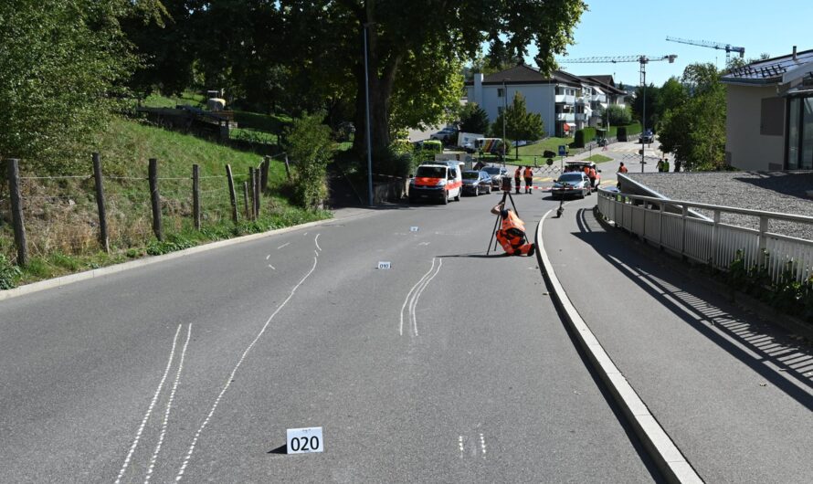 Zwei Knaben bei Selbstunfall mit E-Tottinett in Wettswil verletzt